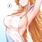 Her apron fell off