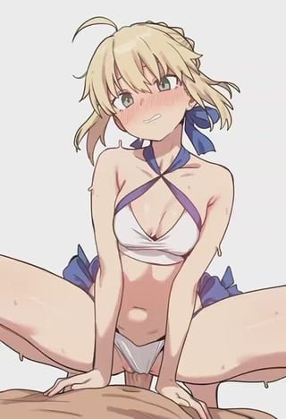 Mana transfer with Summer Artoria [Fate Grand Order]