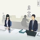 Intimate sex with co-worker