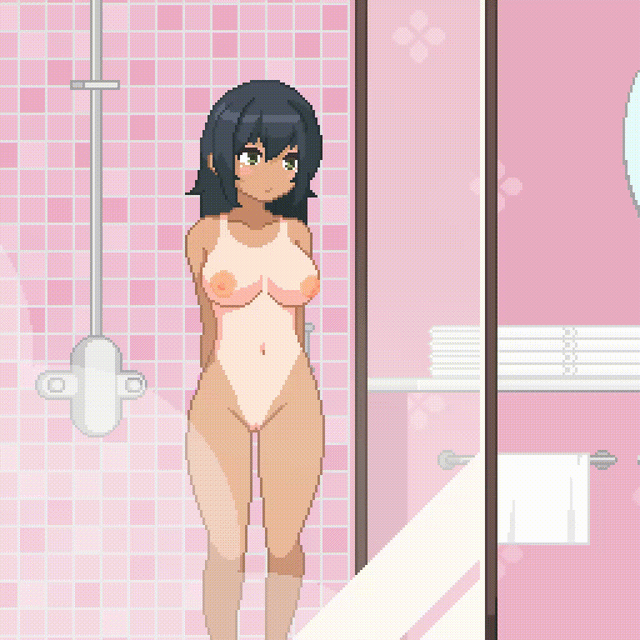 Girl in the shower