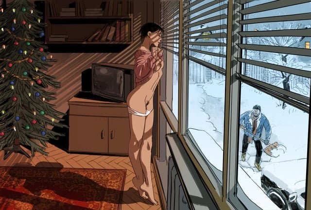 Thanking the kind neighbor (Au)[original]